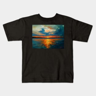 Sunset Impression Kids T-Shirt